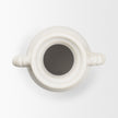 Mercana Trenza White Ceramic Vase w/ Twisted Handles