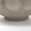 Mercana Konya Earthen Gray-Brown Dotted Paper Mache Centerpiece Bowl