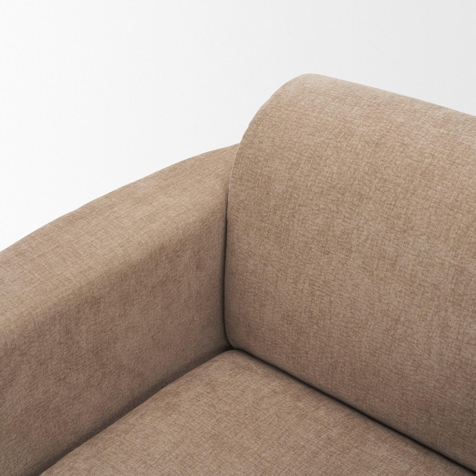 Mercana Oskar Wood Base Swivel Accent Chair