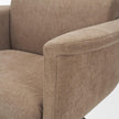 Mercana Oskar Wood Base Swivel Accent Chair
