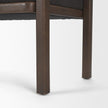 Mercana Freya Upholstered Brown Wood Frame Bench