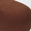 Mercana Siren Burgundy Fabric w/ Brown Ash Wood Oblong Bench