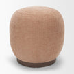 Mercana Siren Ash Wood Round Accent Stool