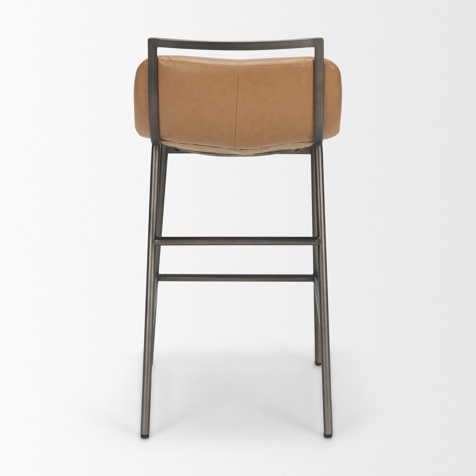 Mercana Kavalan Metal Frame Counter Stool