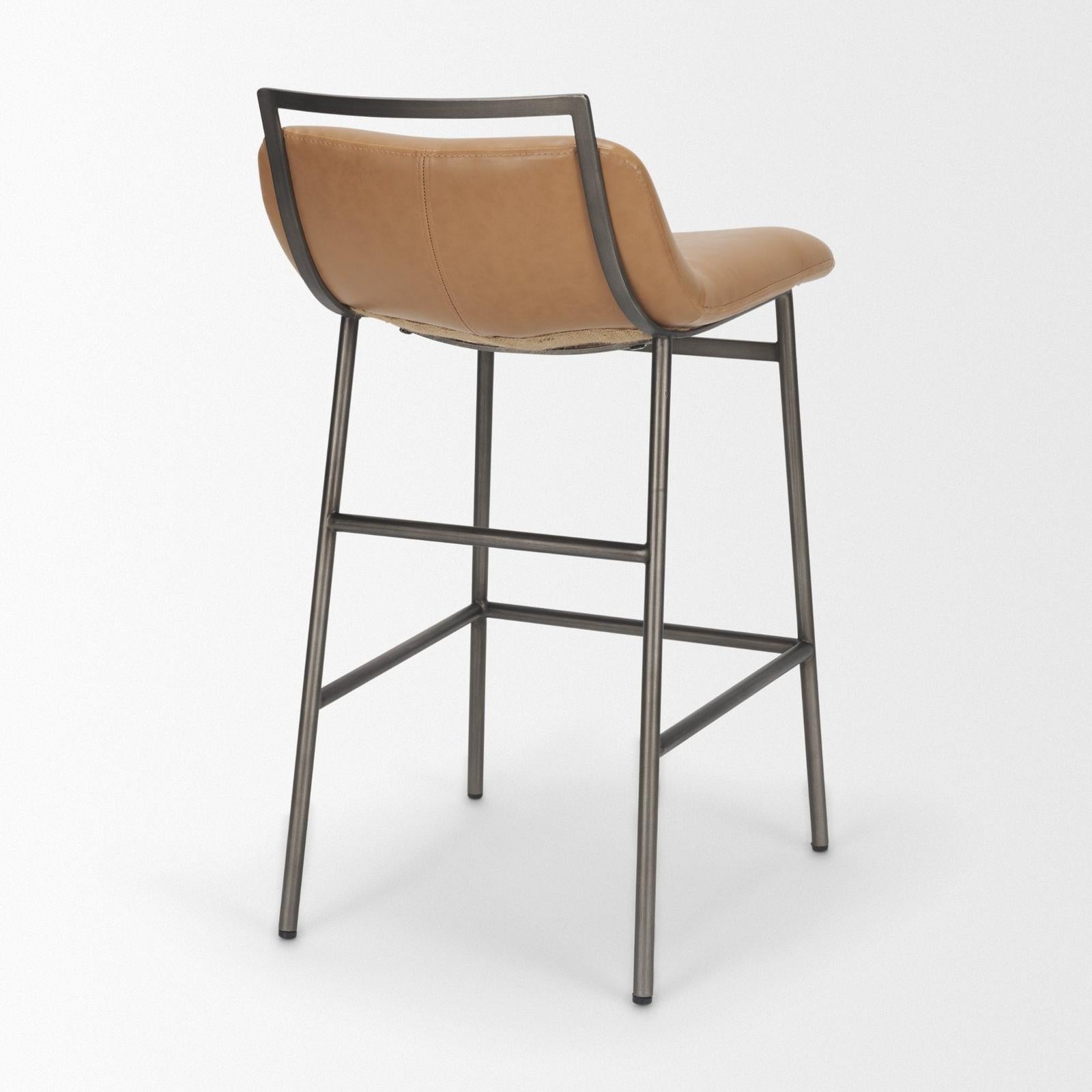 Mercana Kavalan Metal Frame Counter Stool