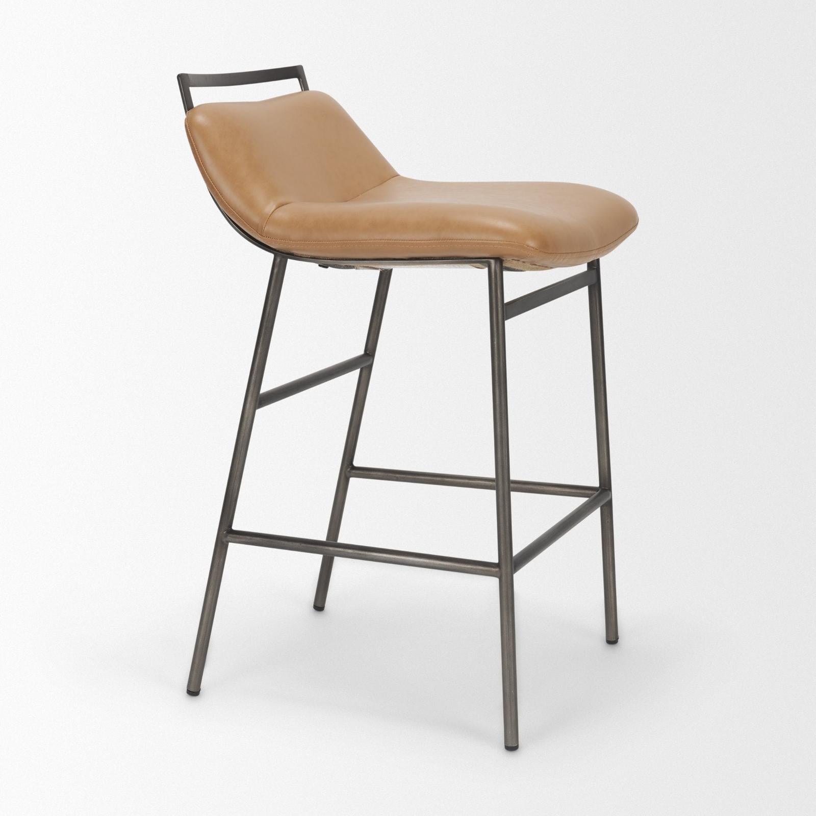 Mercana Kavalan Metal Frame Counter Stool