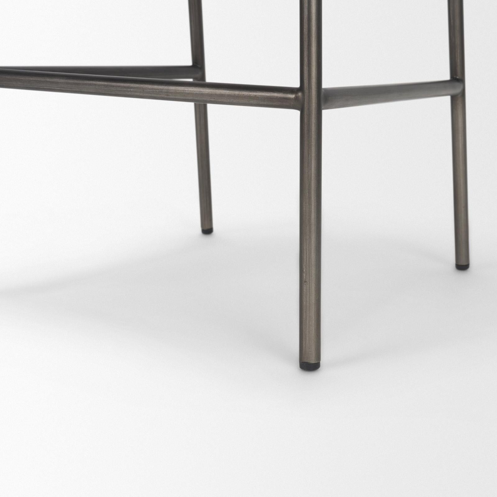 Mercana Kavalan Metal Frame Counter Stool