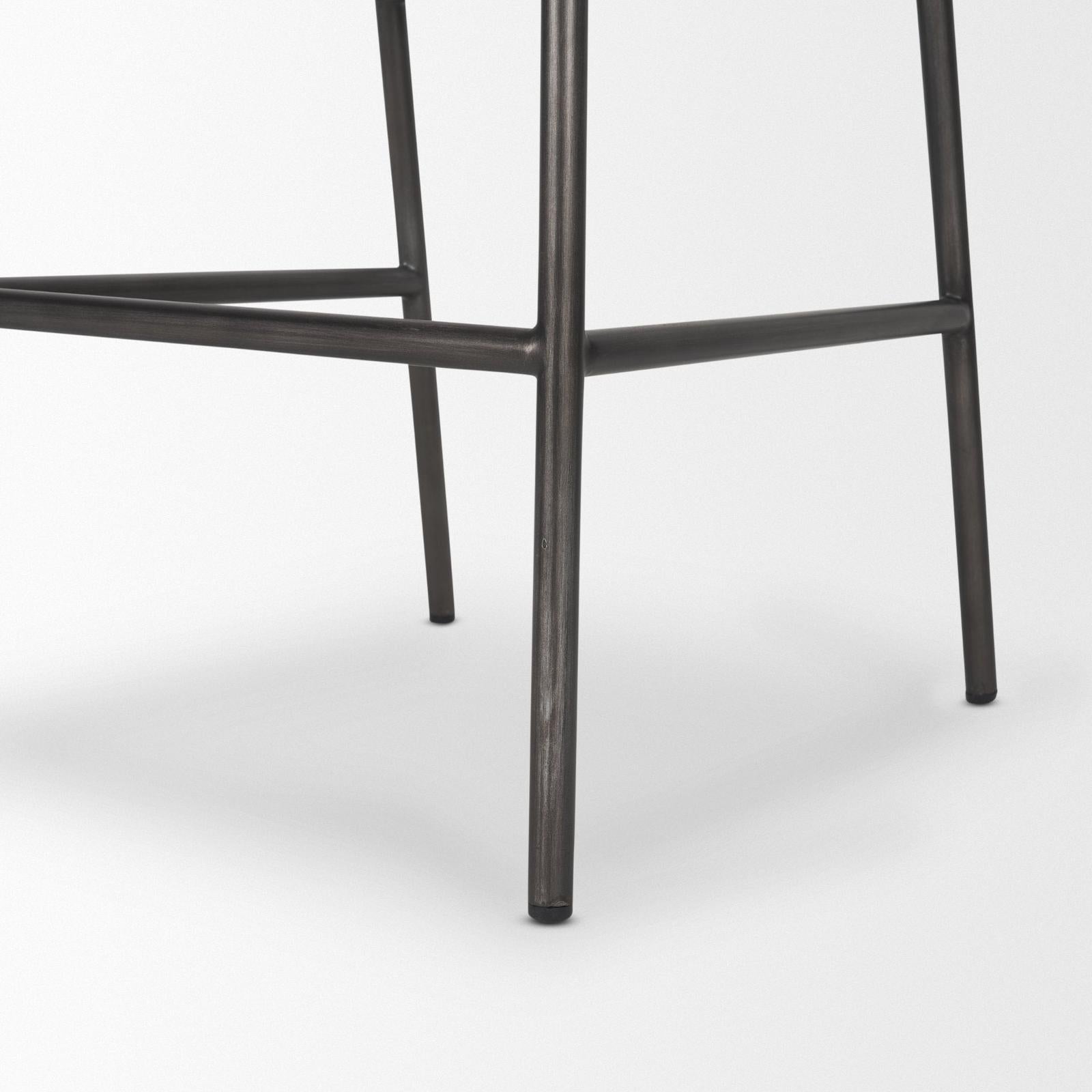 Mercana Kavalan Metal Frame Counter Stool