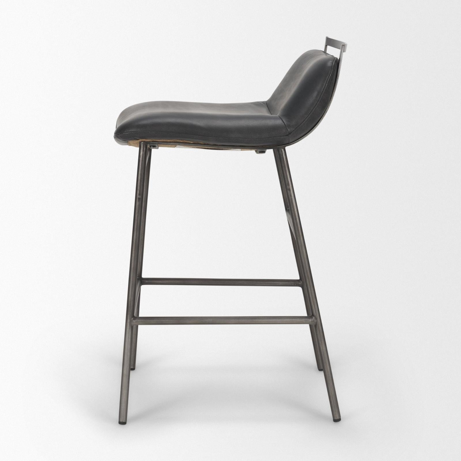 Mercana Kavalan Metal Frame Counter Stool