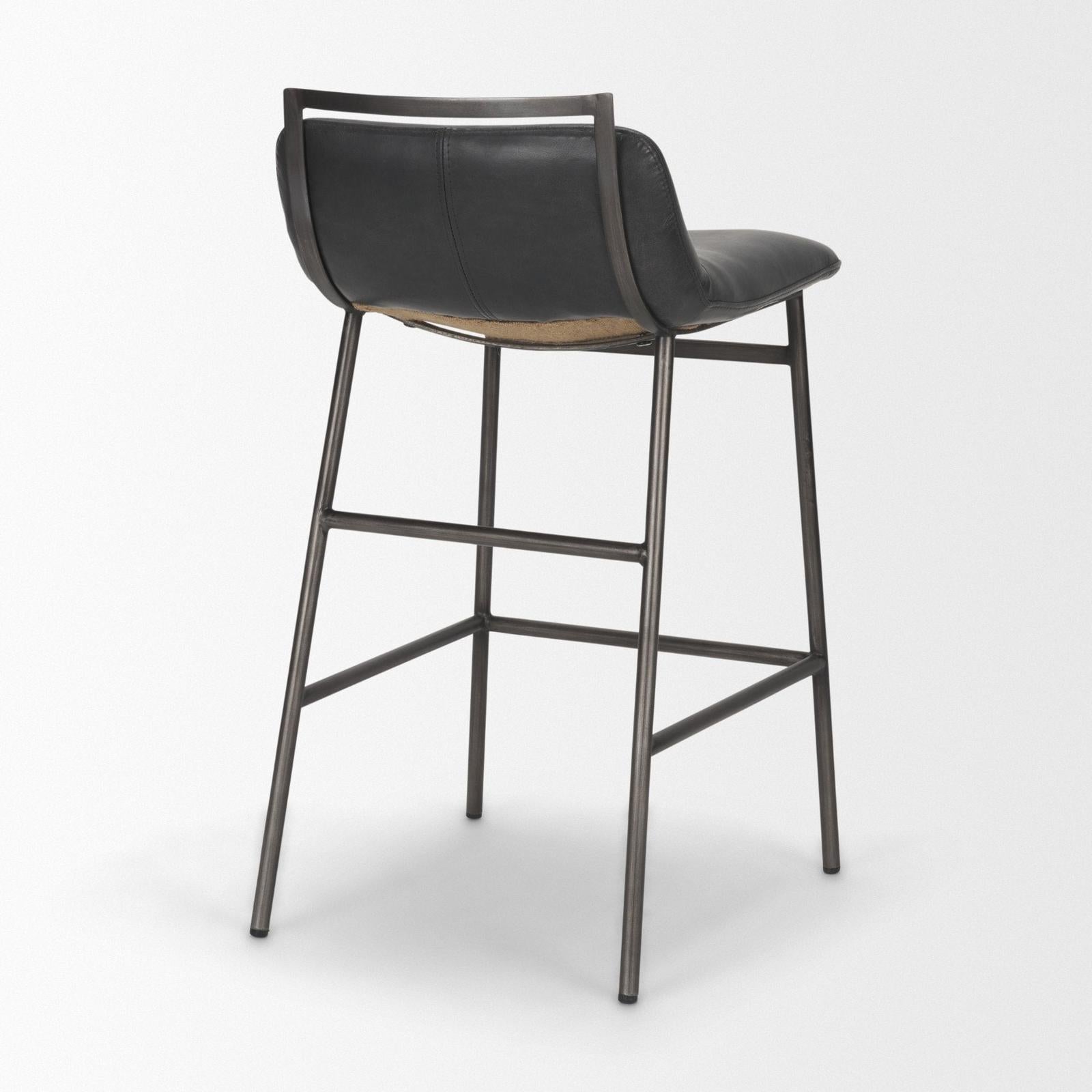 Mercana Kavalan Metal Frame Counter Stool