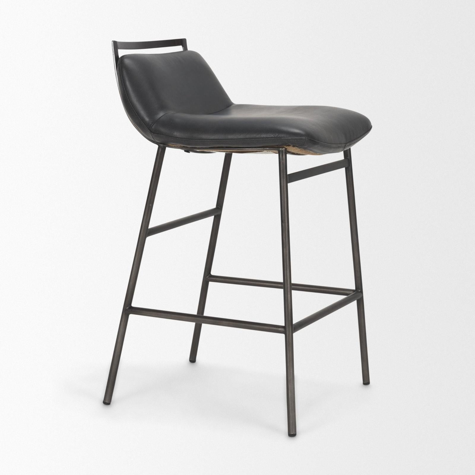 Mercana Kavalan Metal Frame Counter Stool