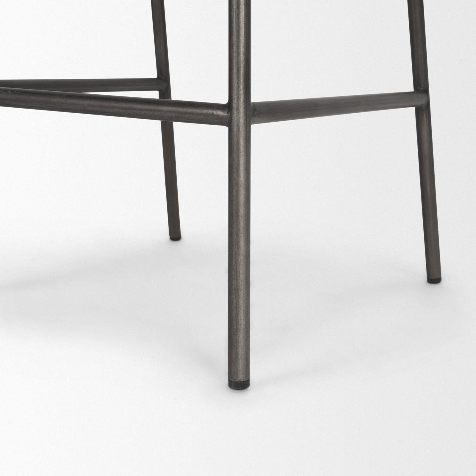 Mercana Kavalan Metal Frame Counter Stool