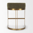 Mercana Hollyfield II Gold Metal Base Counter Stool