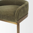 Mercana Hollyfield II Gold Metal Base Counter Stool