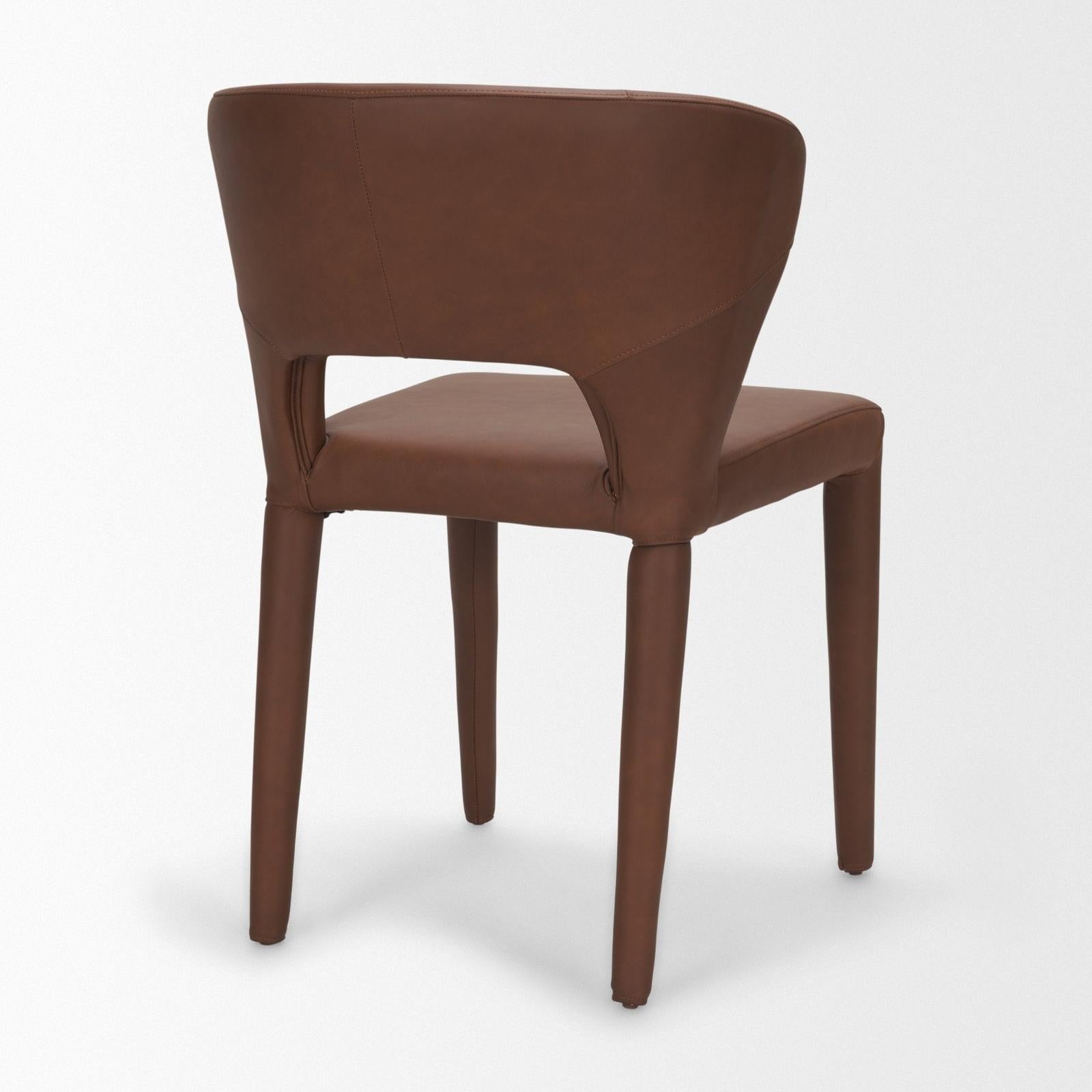 Mercana Marek Wingback Dining Arm Chair