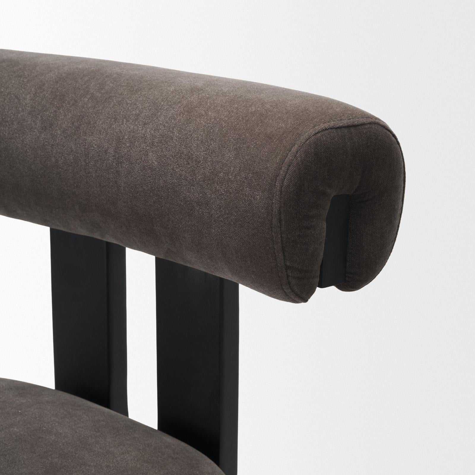 Mercana Tribeca Curve Open Back Tripod Frame Counter Stool