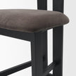Mercana Tribeca Curve Open Back Tripod Frame Counter Stool