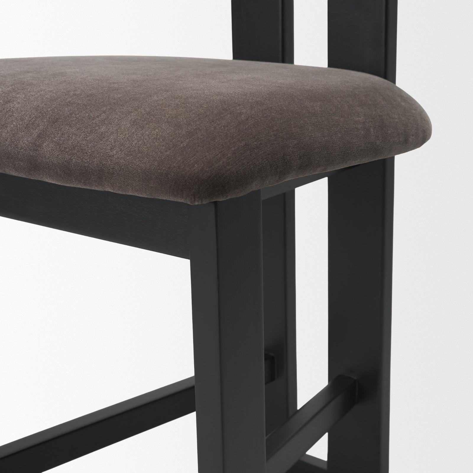 Mercana Tribeca Curve Open Back Tripod Frame Counter Stool