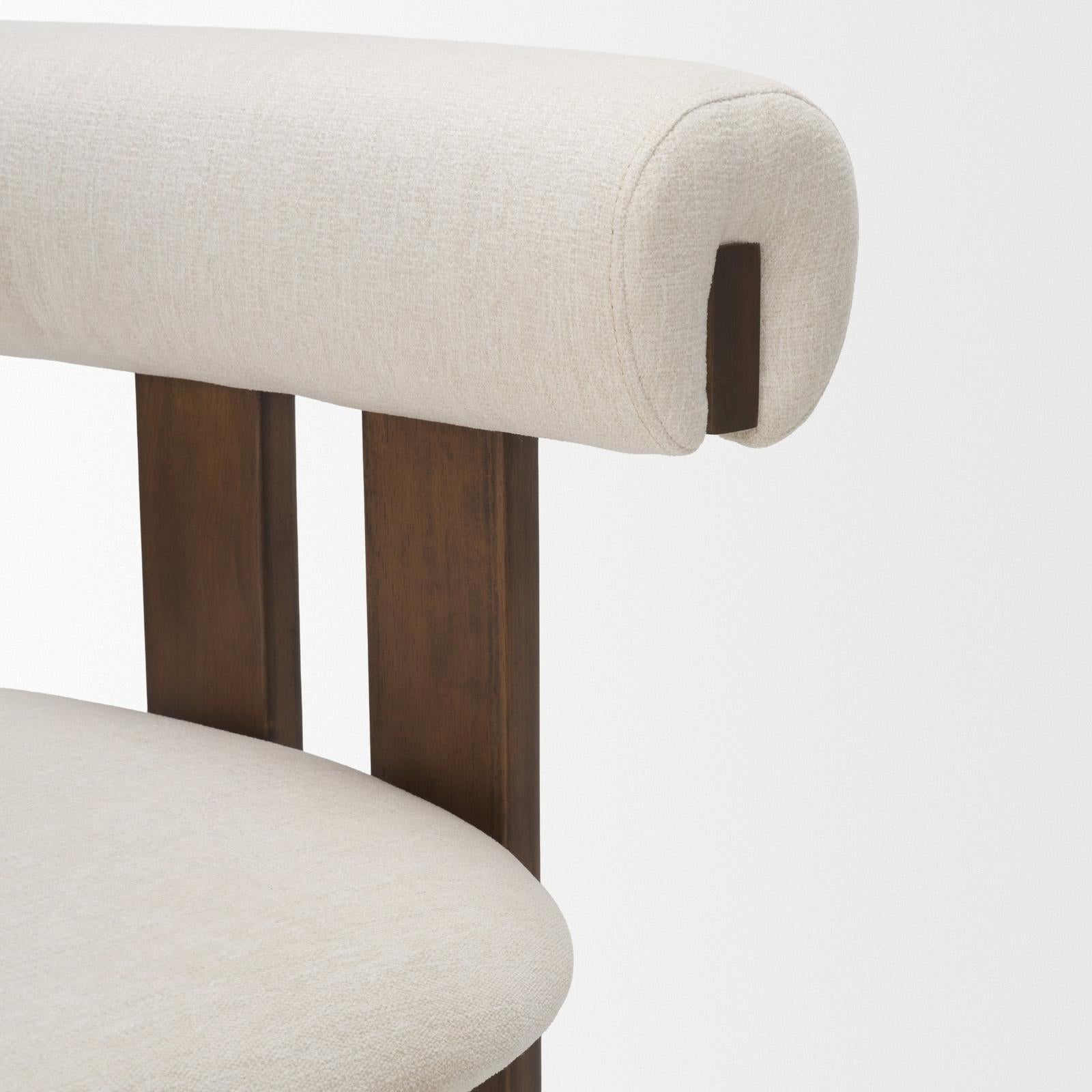 Mercana Tribeca Curve Open Back Tripod Frame Counter Stool
