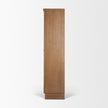 Mercana Winsford Two-Tone Oak Display Cabinet w/ Glass Doors