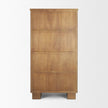 Mercana Winsford Two-Tone Oak Display Cabinet w/ Glass Doors