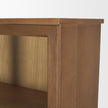 Mercana Winsford Two-Tone Oak Display Cabinet w/ Glass Doors