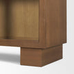 Mercana Winsford Two-Tone Oak Display Cabinet w/ Glass Doors