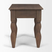 Mercana Angeline Spool Turned 1 Drawer End Table