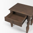 Mercana Angeline Spool Turned 1 Drawer End Table