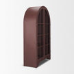 Mercana Rousseau Arched Curio Cabinet w/ Glass Doors