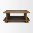 Mercana Boden Wood Coffee Table w/ Open Shelf