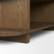 Mercana Boden Wood Coffee Table w/ Open Shelf