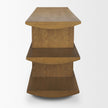 Mercana Boden Wood Console Table w/ Open Shelves