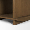 Mercana Boden Wood Side Table w/ Open Shelves