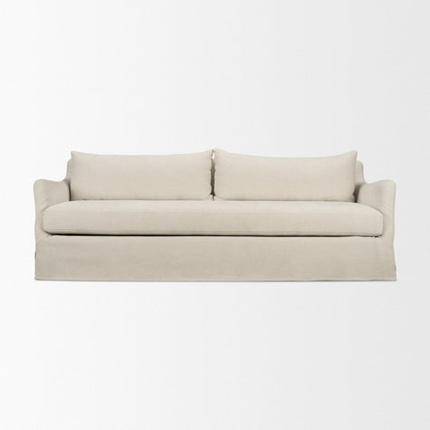 Mercana Ellington Slipcovered Slope 3 Seater Arm Sofa