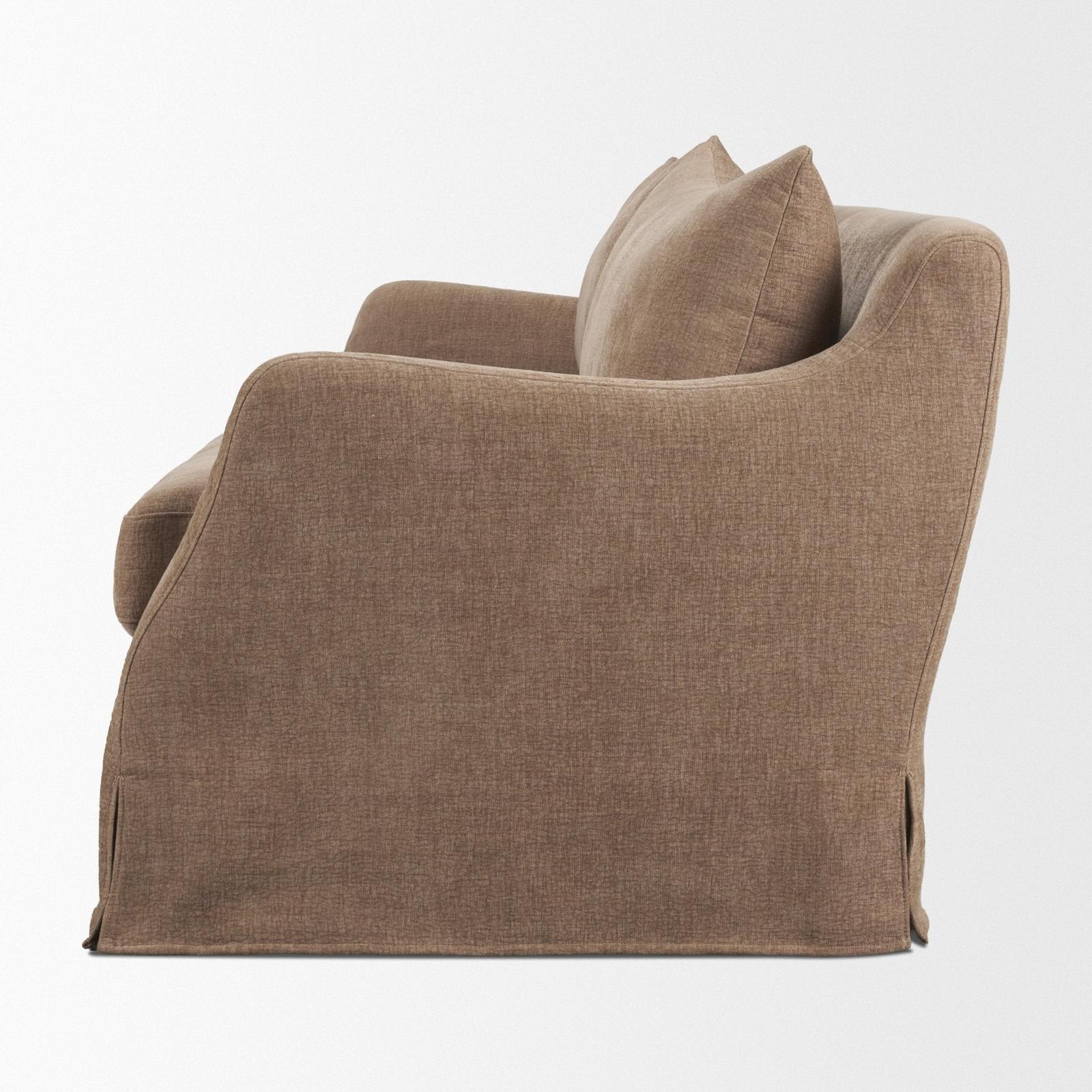 Mercana Ellington Slipcovered Slope 3 Seater Arm Sofa