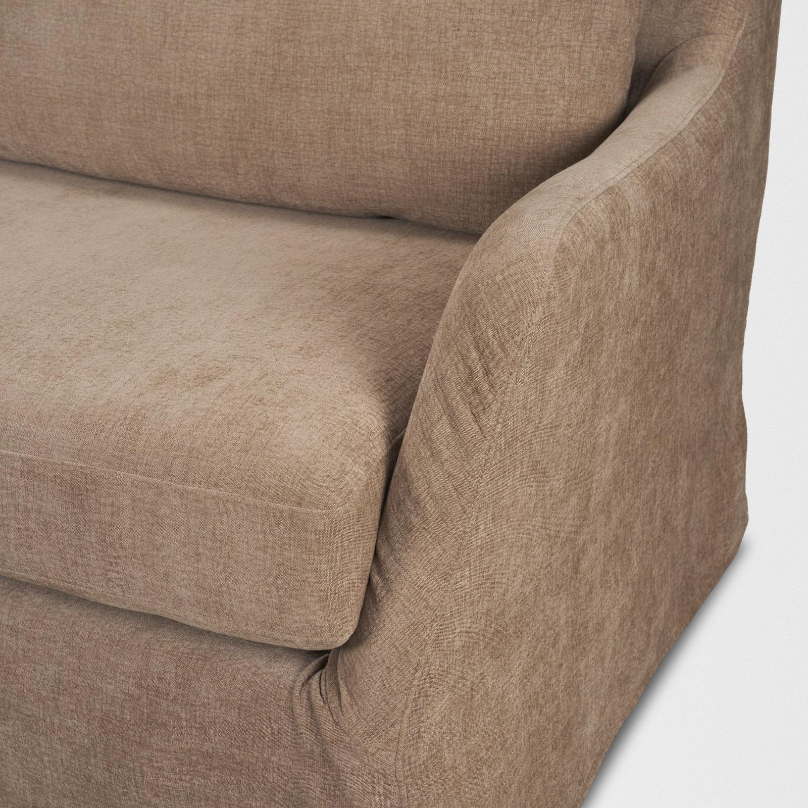 Mercana Ellington Slipcovered Slope 3 Seater Arm Sofa