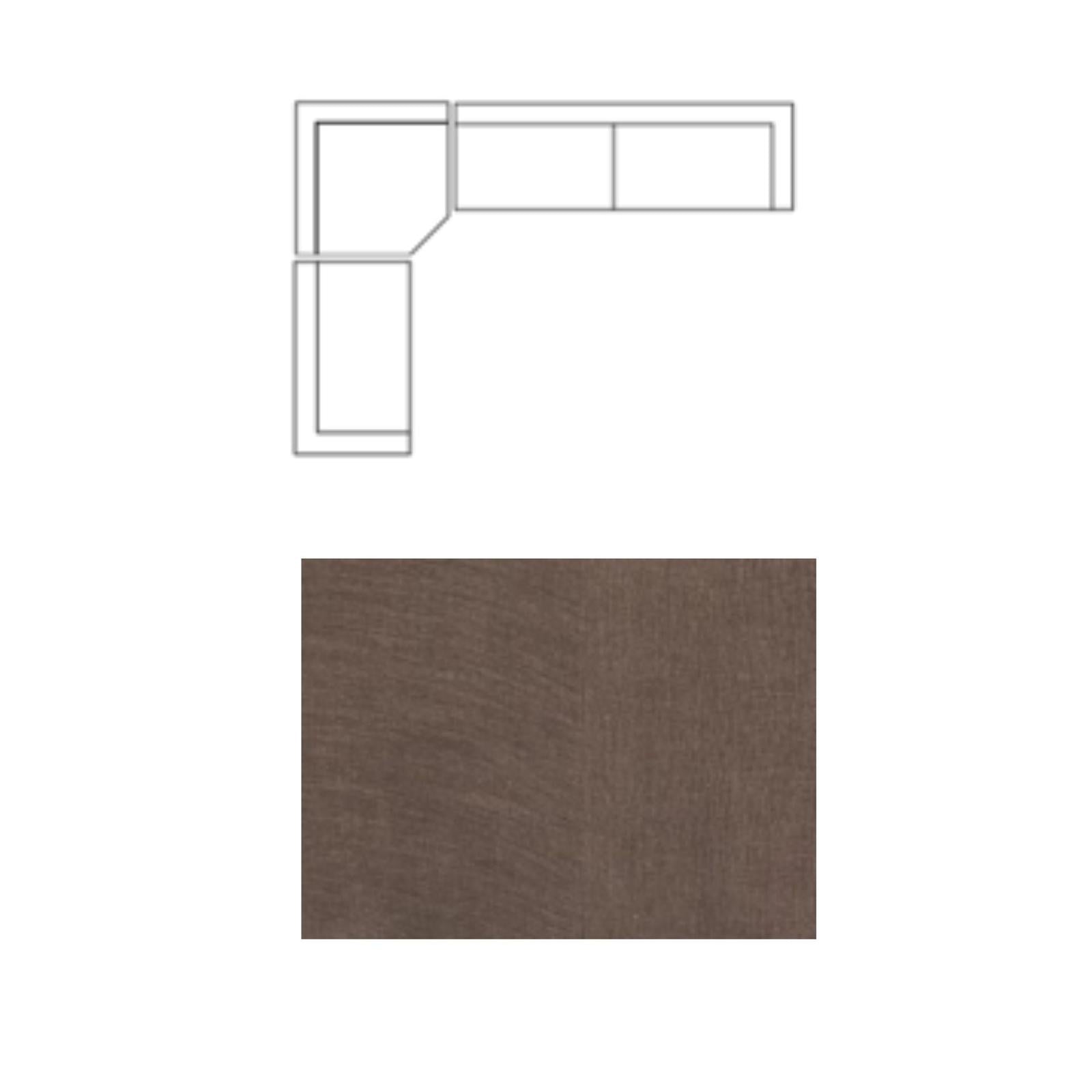 Mercana Warner Channel 3 Piece Sofa Set w/Corner Piece