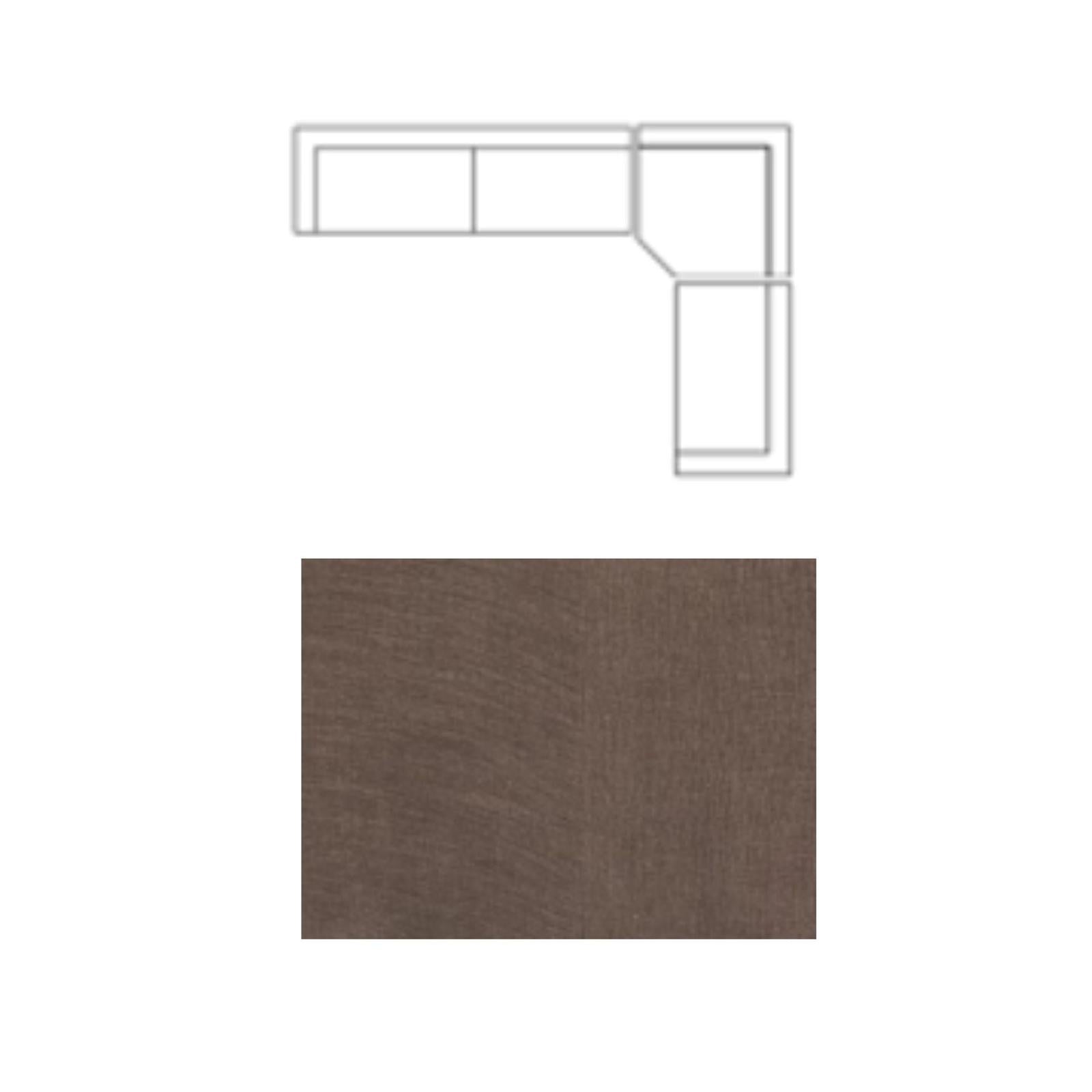 Mercana Warner Channel 3 Piece Sofa Set w/Corner Piece