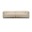 Mercana Warner Frame 2 Piece Sofa Set