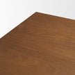 Mercana Winsford Two-Tone Oak Writing Desk w/ Glass Doors
