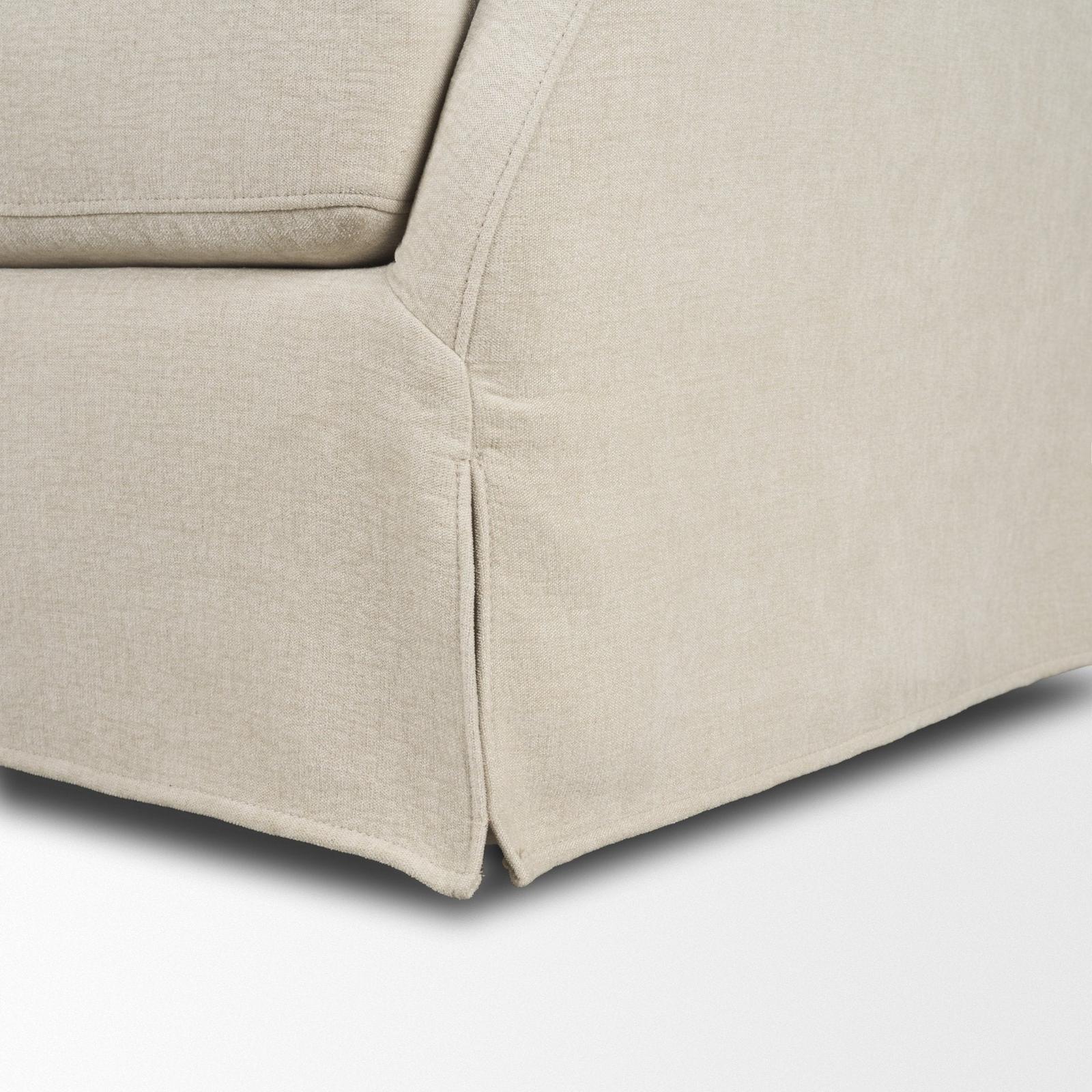 Mercana Ellington Slipcovered Slope Arm Accent Chair