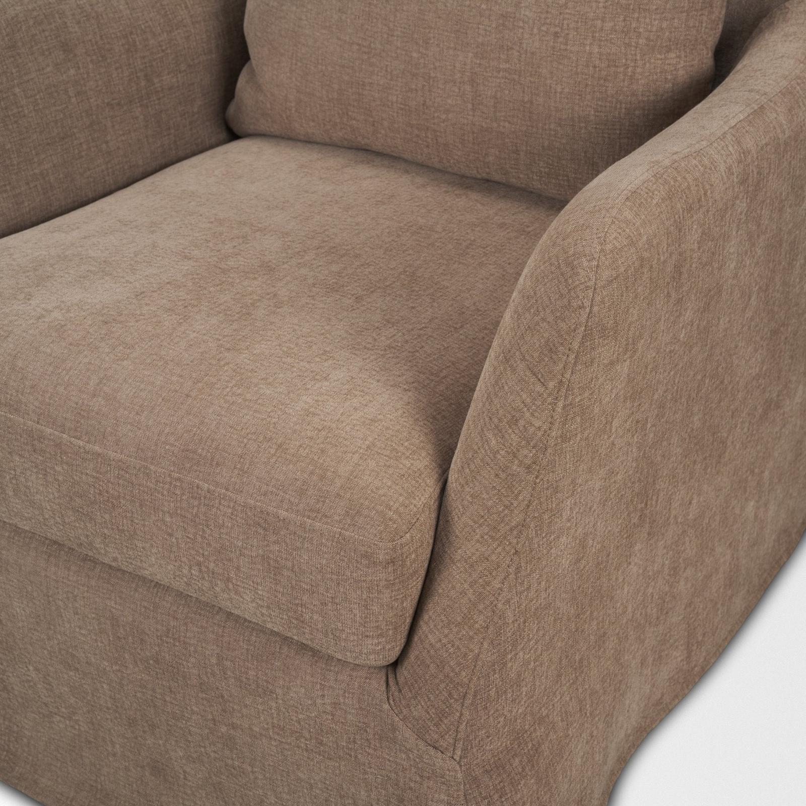 Mercana Ellington Slipcovered Slope Arm Accent Chair