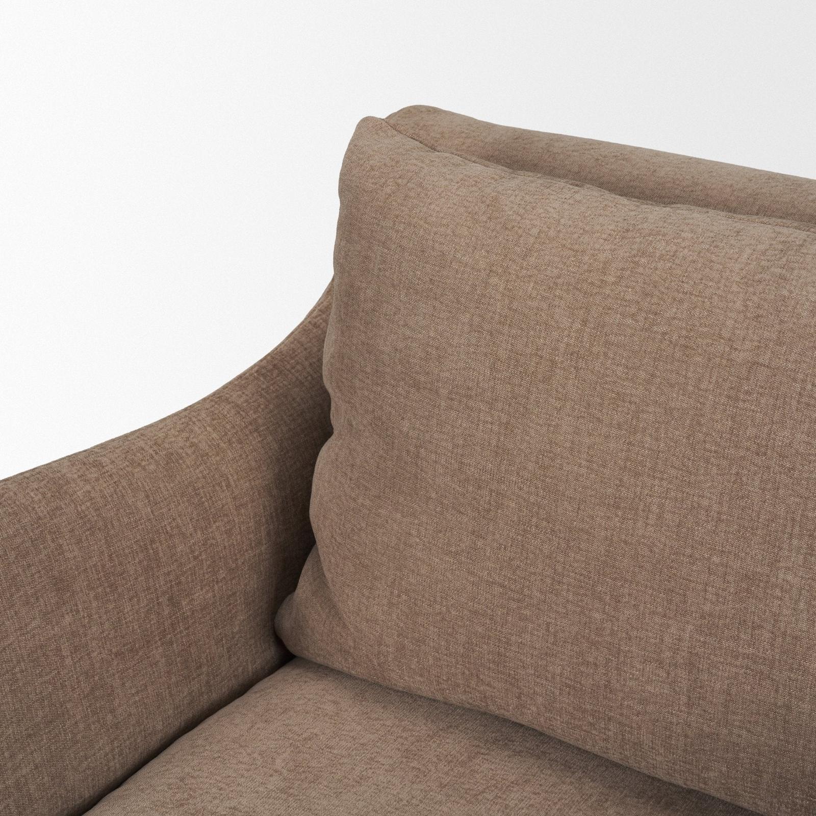 Mercana Ellington Slipcovered Slope Arm Swivel Accent Chair