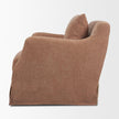 Mercana Ellington Slipcovered Slope Arm Swivel Accent Chair
