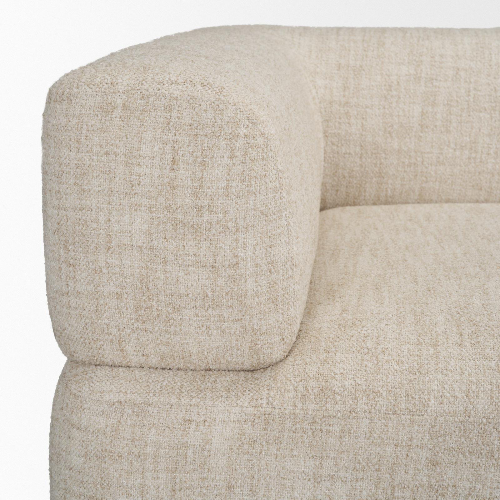 Mercana Warner Frame 3 Piece Sofa Set w/Corner Piece