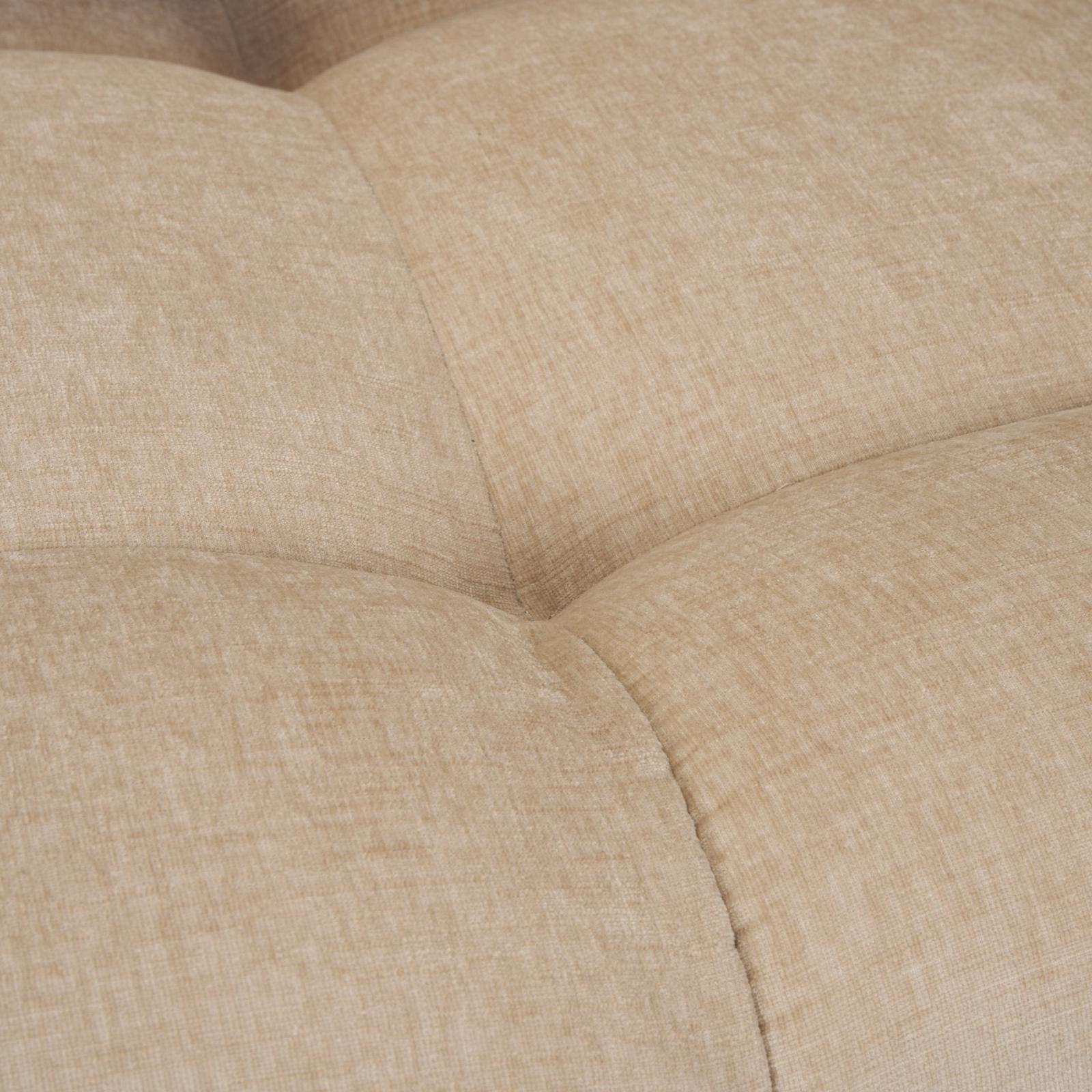 Mercana Warner Quilt 3 Piece Sofa Set w/Corner Piece w/Back Cushions