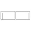 Mercana Warner Stripe 2 Piece Sofa Set