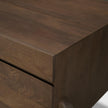 Mercana Trellyn Solid Wood Carved Woven Desk