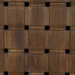 Mercana Trellyn Solid Wood Carved Woven Desk